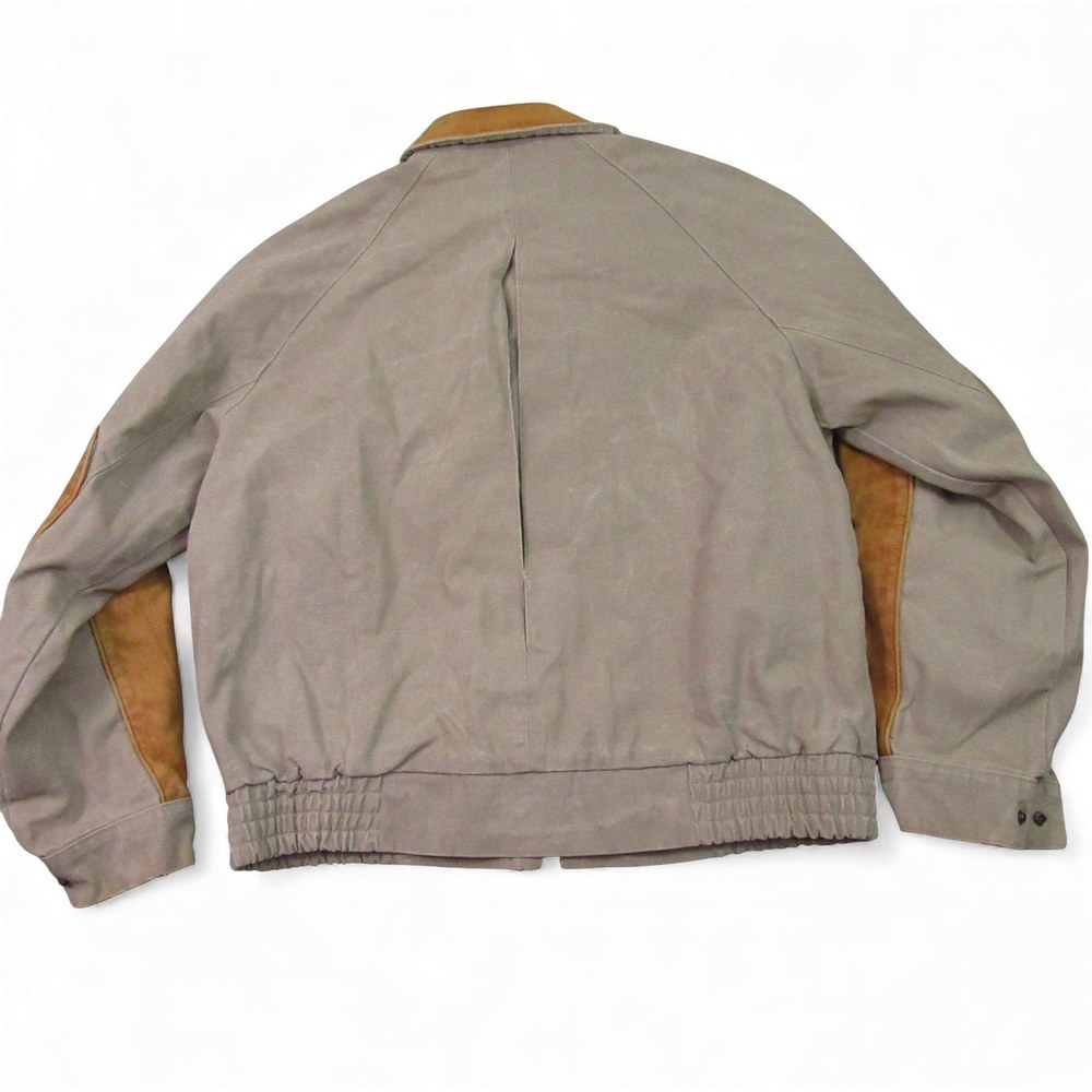 Vintage Australian Outback Collection Mens Chore Coat Barn Jacket M Beige - Picture 7 of 14